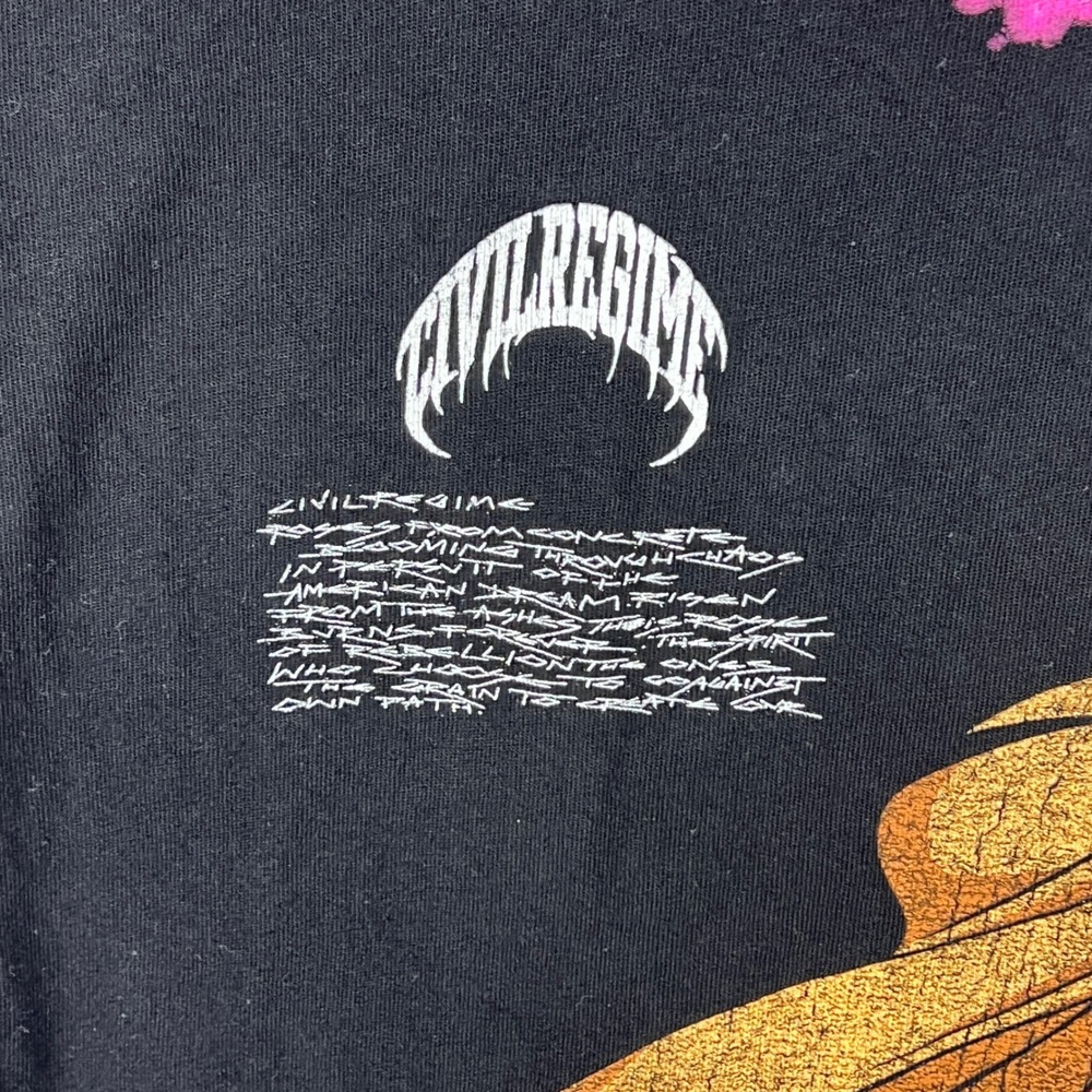 Civil Regime X-Men Gambit T-Shirt Mens Large Marvel Double Sided Graphic Print - Picture 7 of 16